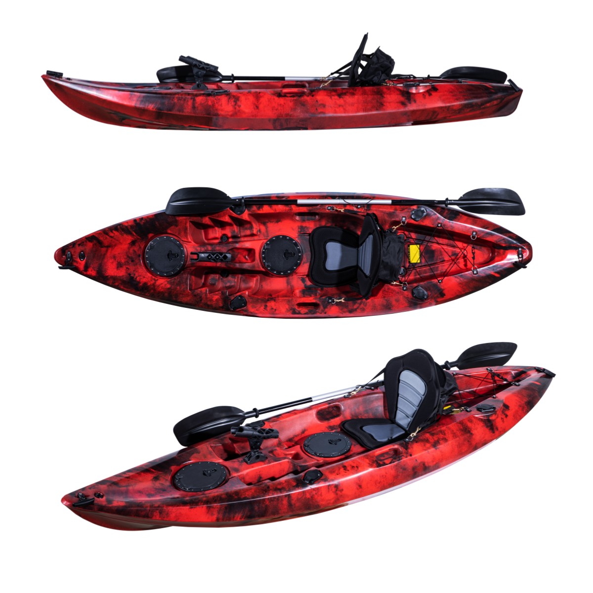 Fishing Kayak Sit On Top - Buatan Cina satu orang memancing Kayak