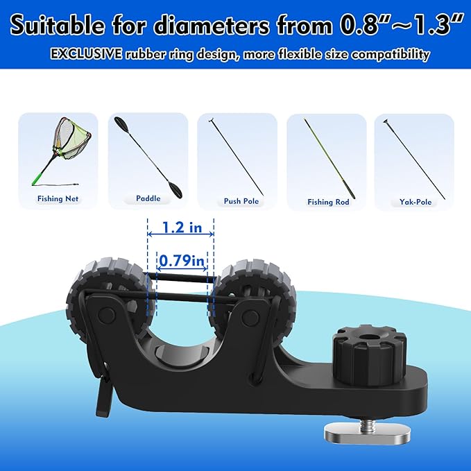 Penyangga Dayung Kayak, Akseso - Fishing Kayak Cart ulasan dan harga