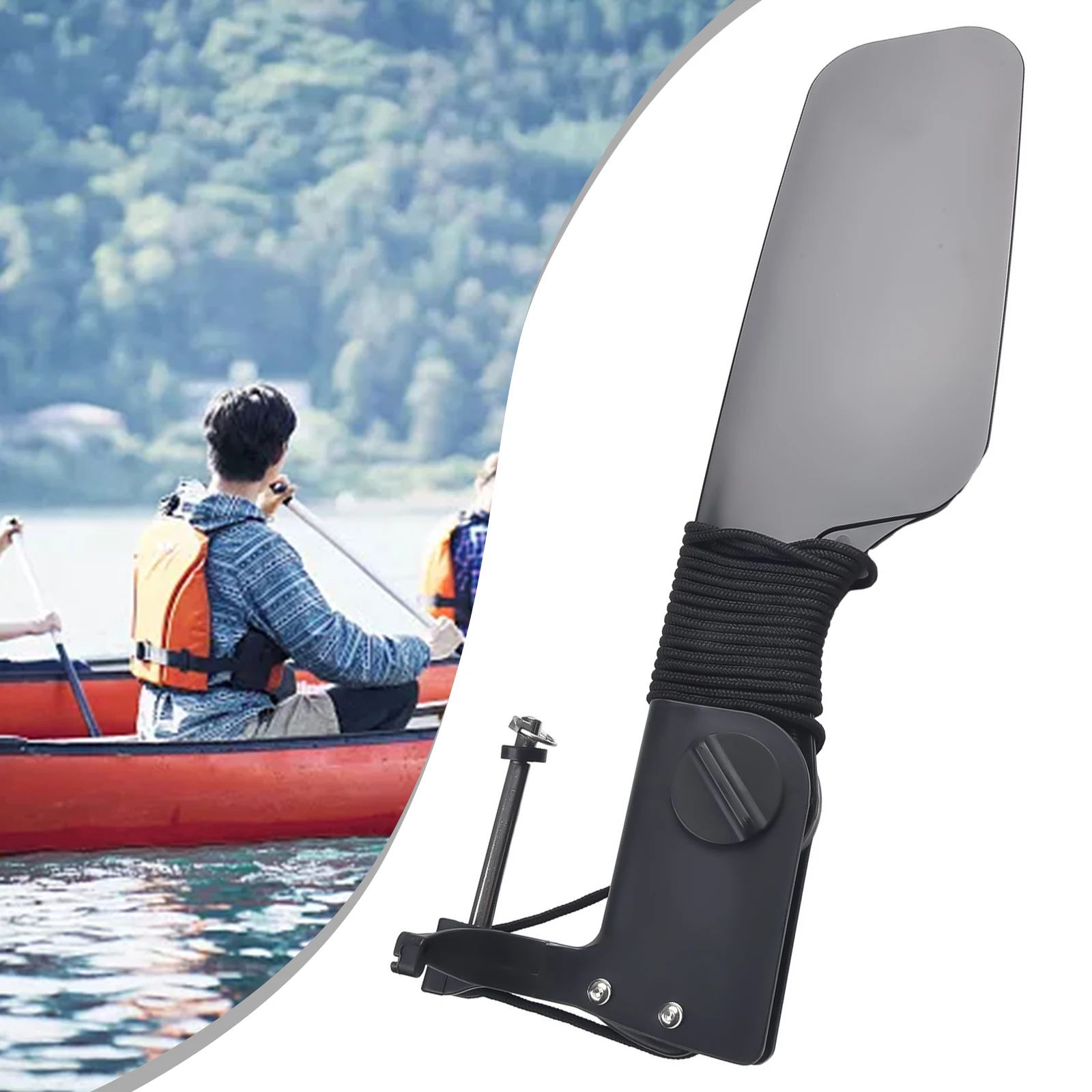 Rudder Kayak Big Tail dengan P - Fishing Kayak Cart ulasan dan harga